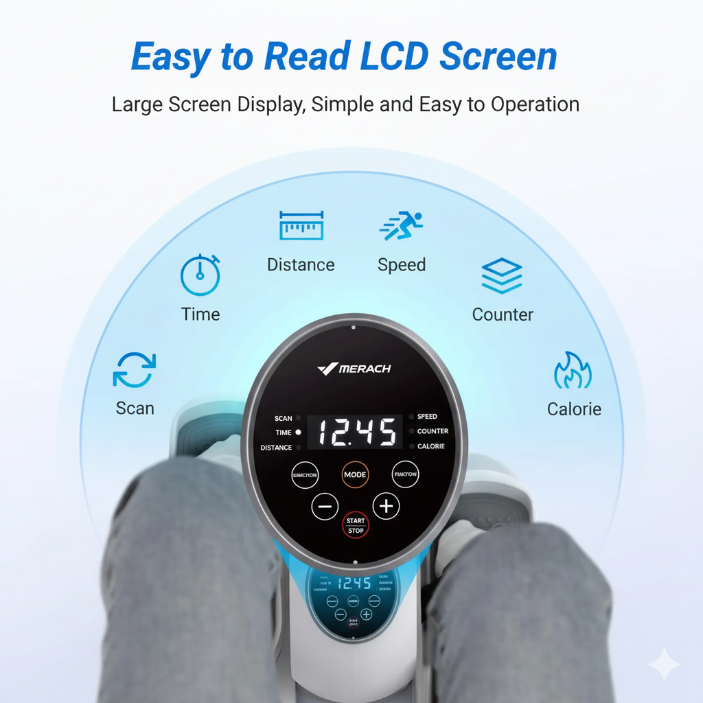 FlüsterFit Elliptical Fitness für Zuhause