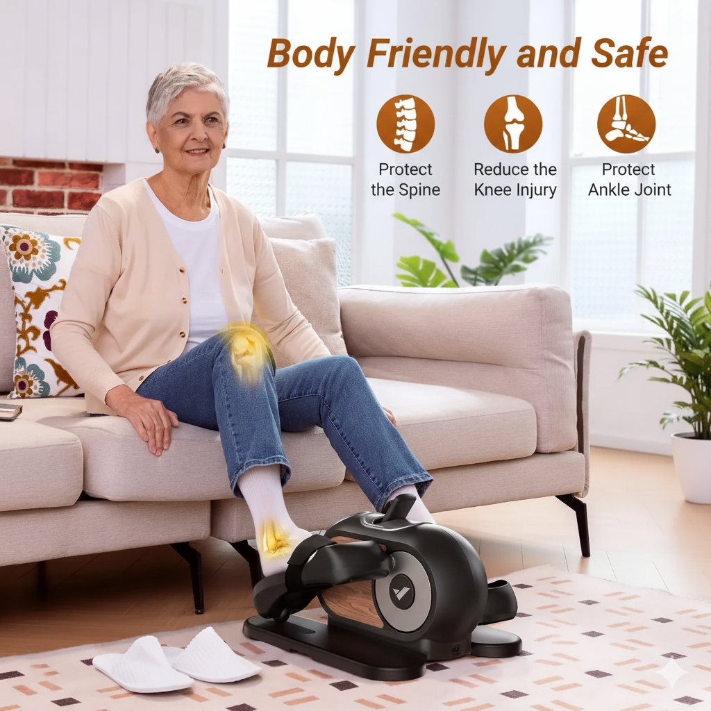 FlüsterFit Elliptical Fitness für Zuhause